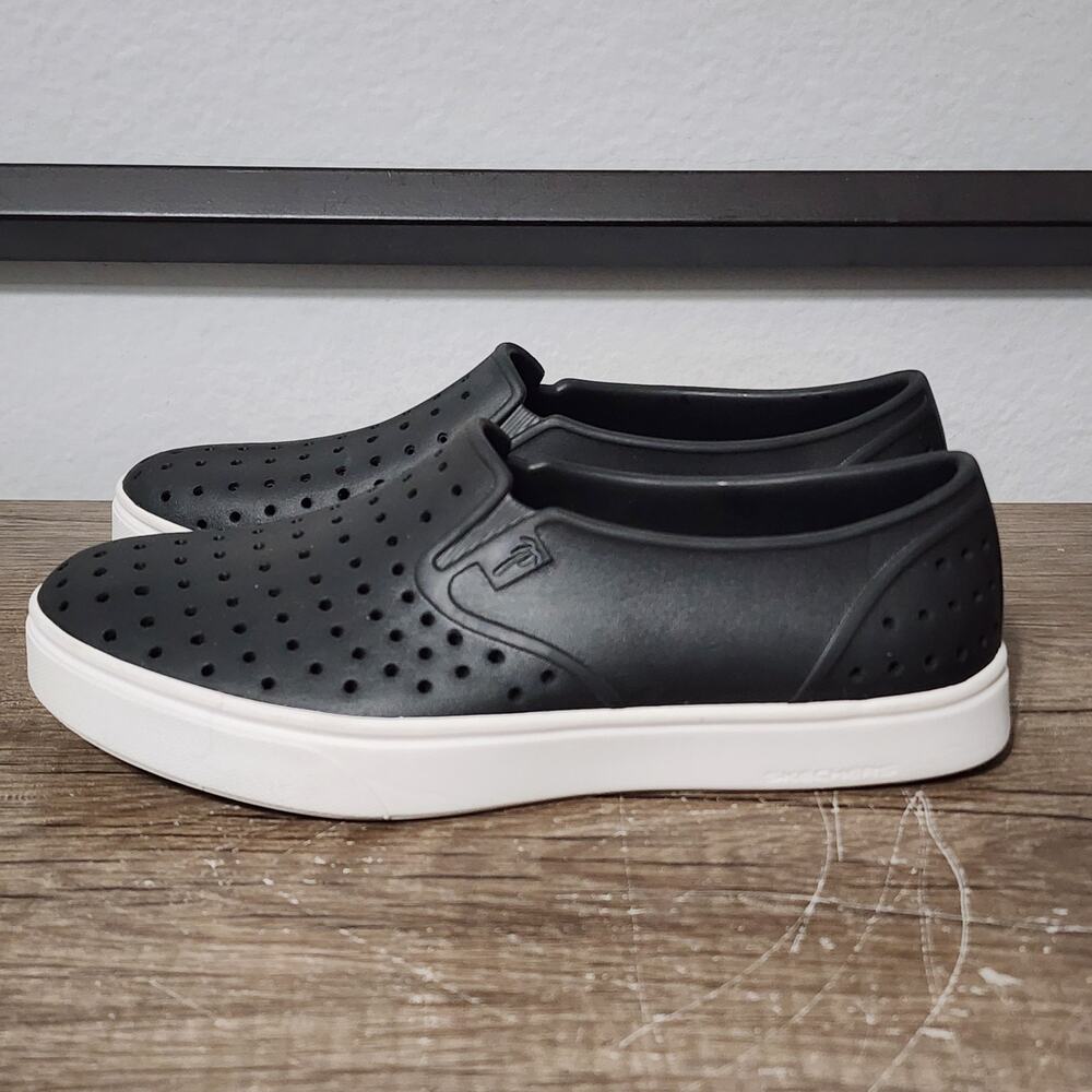 Skechers Foamies Vista Pier Avenue Women's Casual Slip-On Shoes Size 6 Black